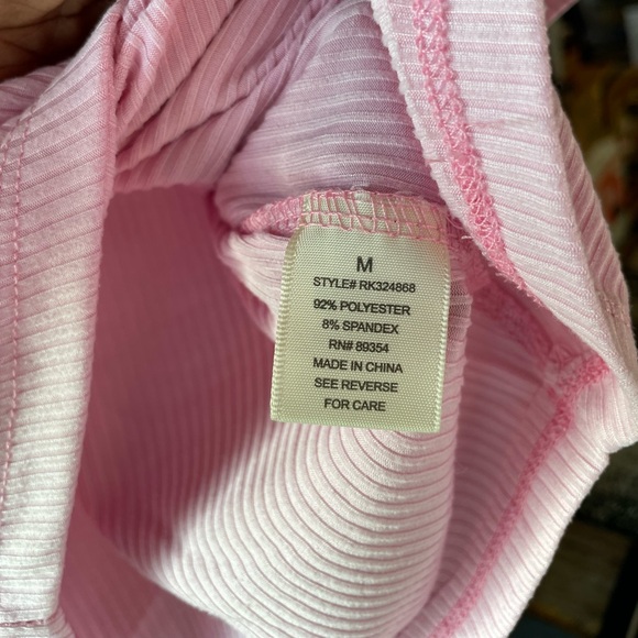 No comment NY-LA pink cute butterfly shirt Size Juniors Medium - Picture 3 of 6